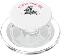 On The Way To Get There Raccoon Turtle Fun PopSockets PopGrip for MagSafe