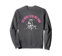 On The Way To Get There Raccoon Turtle Fun Sweatshirt