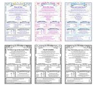 ON This Day in History' Personalised Scroll/Certificate-Wedding Anniversary Keepsake (Columns ~ B&W ~Laminated)