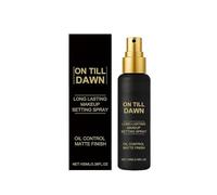On Till Dawn Makeup Setting Spray, Long-Lasting Matte Finish, Oil-Control Formula, Fast-Drying Mist for All-Day Wear (1PCS)