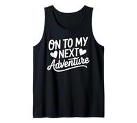 On to My Next Adventure Summer Camping Vacation Tank Top