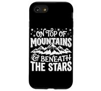 On Top Of Mountains Beneath The Stars Hiking Trekking Hike Case for iPhone SE (2020) / 7/8