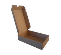 On Top Packaging Small & Slim Parcel Boxes - Pack Of 12 (19Cm X 11.3Cm X 3.5Cm) Premium 150K - E Flute Cardboard - Uk Made - Durable, Lightweight