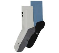 On - Trail Sock High 2-Pack - Walking socks size XS - EU: 35-38,5, grey