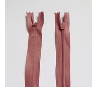 On Trend Fabrics 22" / 56cms Dusky Pink Concealed Invisible Zip (Alternative to YKK)