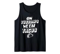 On Tuesdays We Eat Tacos Taco Lover Mexican Food Humor Tank Top