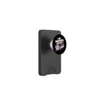 On Wednesdays We Slay Funny Glam Pink Santa Design PopSockets PopWallet for MagSafe