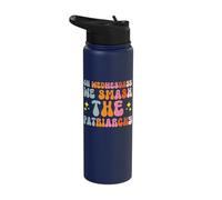 On Wednesdays We Smash The Patriarchy Stainless Steel Insulated Water Bottle