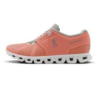 On Womens Cloud 5 Synthetic Textile Flamingo Pearl Trainers 3 UK