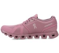 ON Womens Cloud 5 Textile Synthetic Fig Quartz Trainers 5.5 UK