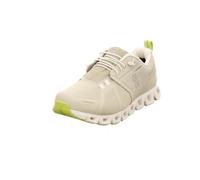 On Womens Cloud 5 Waterproof Textile Synthetic Chalk Ice Trainers 7.5 UK