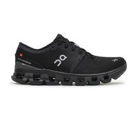 On Women's Cloud X 4 Sneaker, Black/Eclipse, 5.5