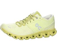 ON Women's Cloud X Sneakers, Glade/Citron, Yellow, 7.5 Medium US