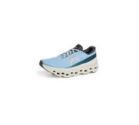 On Women's Cloudmonster 1 Sneakers, Cerulean/Ice, 8.5