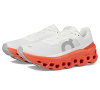 On Women's Cloudmonster Sneaker, White/Flame, 7.5 UK