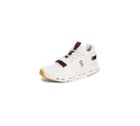 On Women's Cloudnova 2 Sneakers, Ivory/Maroon, 10.5