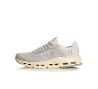 On Women's Cloudnova Form 2 TT Running Shoes Sneakers, Wolf - Cream, 10