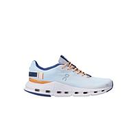 On Women's Cloudnova Form Sneakers, Arctic/Alloy, 6.5