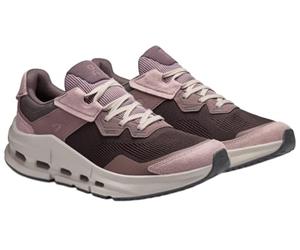 On Women's Cloudnova Rift Running Shoes Sneakers, Pebble - Grape, 8