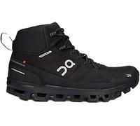 On Womens Cloudrock Waterproof, All Black/Jet Black, 7.5