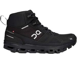 On Womens Cloudrock Waterproof, All Black/Jet Black, 7.5