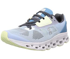 On Womens Cloudstratus, Chambray Lavender, 5