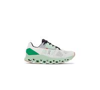 On Women's Cloudstratus Sneaker, Undyed White/Creek-white, 8 UK