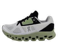 On Womens Cloudstratus, White/Black/White, 8.5