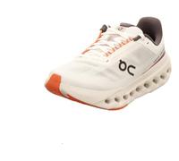 On Women's Cloudsurfer Next Running Shoe, White/Flame, 7 UK