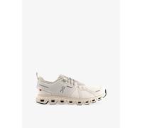 On Womens On Cloud 6 Waterproof Mesh Trainers Pearl Cream F 3