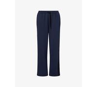 On Womens On Courtside Side-Panel Woven Jogging Bottoms Blue M