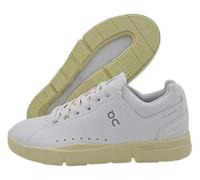 On Womens The Roger Advantage Textile Synthetic White Hay Trainers 5 UK