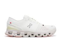 On Cloud X 4 Textile Synthetic Women's Running Trainers - Ivory Sand - Size:UK 5.5
