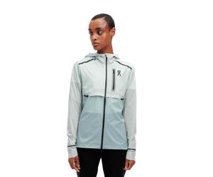 On Womens Weather Jacket Colour: Surf, Size: Extra Small