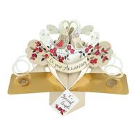On Your Anniversary Pop-Up Greeting Card Original Second Nature 3D Pop Up Cards