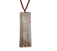 On Your Confirmation Day Bookmark Gift Prayer Red Ribbon Boys Girls