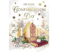 On Your Confirmation Day Mitre scene - 8 x 6 inches - Regal Publishing