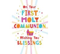 On Your First Holy Communion Card Wishing You Blessings Lovely Verse