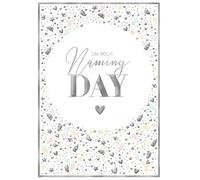 On Your Naming Day - Foil Embossed Greeting Card