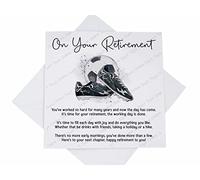 On Your Retirement Card, Happy Retirement Card, Retirement Verse Poem Card, Retirement Card for Men, Women, Him, Her (Football - Not Personalised)
