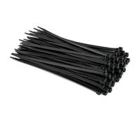 On1shelf® 400 Pack Black Cable Ties 250mm x 4.8mm Strong Nylon PA66 Zip Ties for Cable Management, Electrical Wiring, Garage, Workshop, Garden & Home Organisation Heavy Duty Cable Fastening