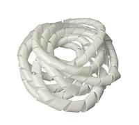 On1shelf® Cable Tidy Spiral Wrap, White- 19mm (5m)