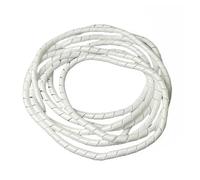 On1shelf® Cable Tidy Spiral Wrap, White- 6mm (2m)
