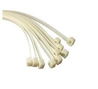 On1shelf® Cable Ties, 1000mm x 12.0mm, 40" Premium Tie Wraps, Strong and Long Nylon Zip (20, White)