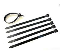 On1shelf® Cable Ties, 250mm x 7.2mm, 10" Premium Tie Wraps, Strong and Long Nylon Zip Ties 50 Pack (Black)