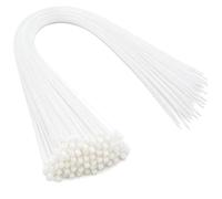 On1shelf® Natural White Extra Long Cable Ties 920mm x 4.8mm (36 Inch), Strong Nylon PA66 Zip Ties for Large Bundles, Cable Management, Garage, Workshop & Home Use, 100 Pack