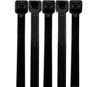 On1shelf® Ultra-Long Cable Ties - 1000mm x 9.0mm, 40" Premium Nylon Tie Wraps, Industrial Strength, Temperature & UV Resistant for Indoor and Outdoor Use (50, Black)