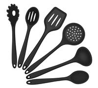 Onader Kitchen Utensils Set, 6 Piece Silicone Cooking Utensils Set