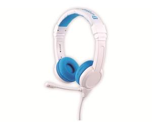 ONANOFF BuddyPhones® Children's On Ear Headset Wired Blue Volume Limiter Foldable Heads