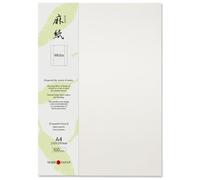 ONAO Japanese Rice Paper Printable A4 Size Paper (100 Sheets), Multipurpose Copy Paper for Laser and Inkjet Printers, Made in JAPAN, White